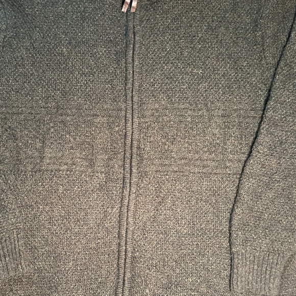 Pendleton 100% Shetland Wool Full zip washable Laine Lavable Green mens’s XL - Picture 2 of 11